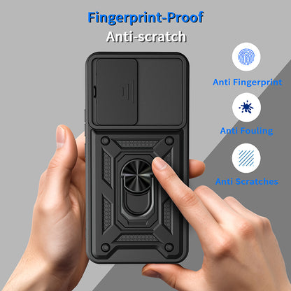 Case for Xiaomi Poco X8 Pro Max, Techsuit, CamShield, Black