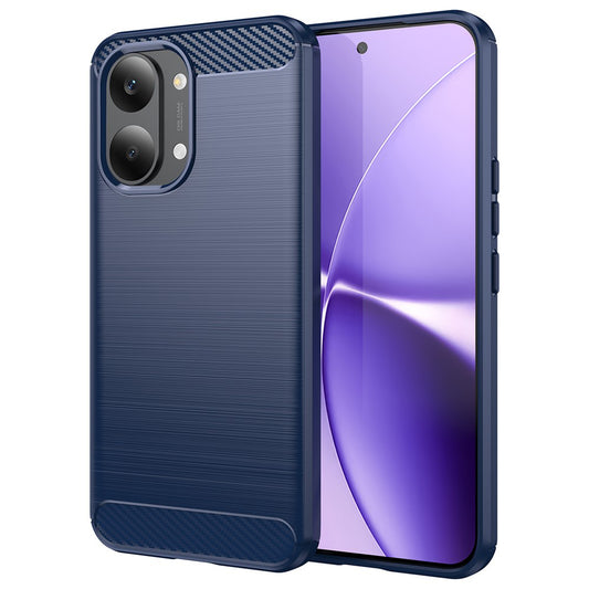 Etui do Xiaomi Poco X8 Pro Max, Techsuit, Carbon, Niebieskie