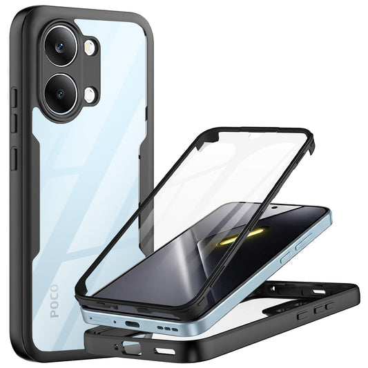 Etui do Xiaomi Poco X8 Pro Max, Techsuit, ColorVerse 360, Czarna