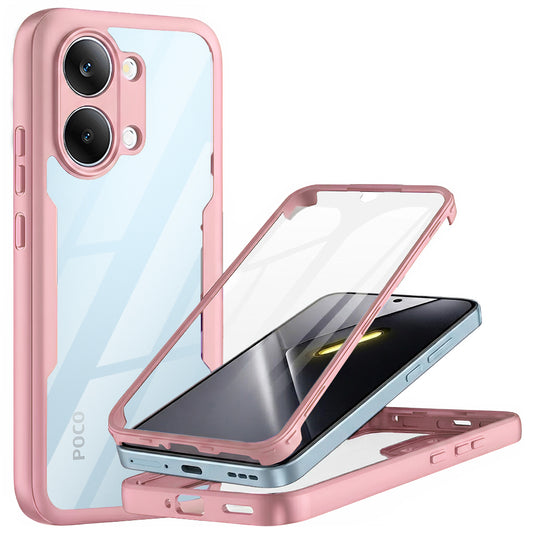 Etui na Xiaomi Poco X8 Pro Max, Techsuit, ColorVerse 360, Różowe