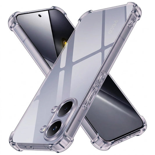Etui na Xiaomi Poco X8 Pro Max, Techsuit, Shockproof Clear, Dymne