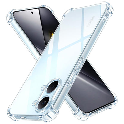 Etui na Xiaomi Poco X8 Pro Max, Techsuit, Shockproof Clear, Przezroczyste