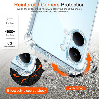 Etui na Xiaomi Poco X8 Pro Max, Techsuit, Shockproof Clear, Przezroczyste