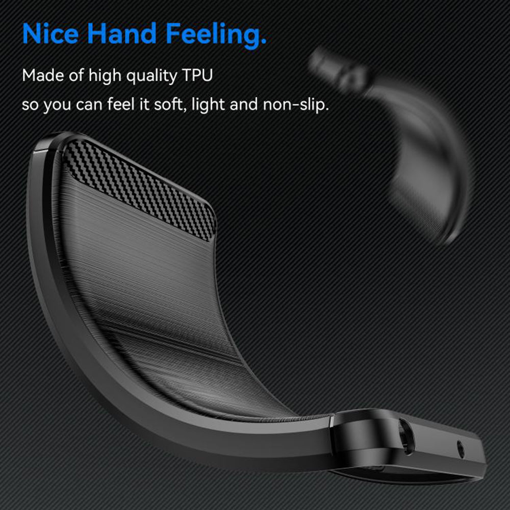 Etui na Xiaomi Poco X8 Pro, Techsuit, Carbon, Czarne