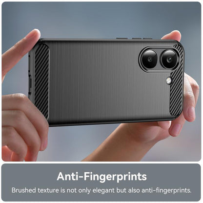 Etui na Xiaomi Poco X8 Pro, Techsuit, Carbon, Czarne