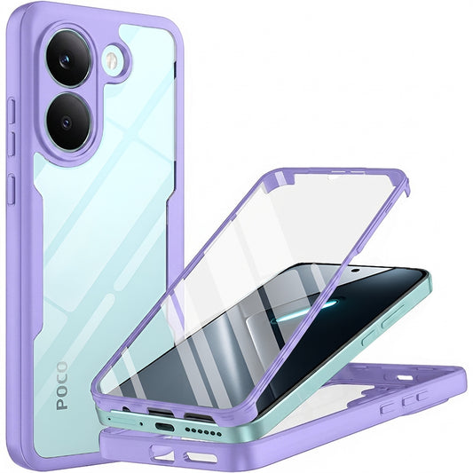 Etui na Xiaomi Poco X8 Pro, Techsuit, ColorVerse 360, Fioletowy