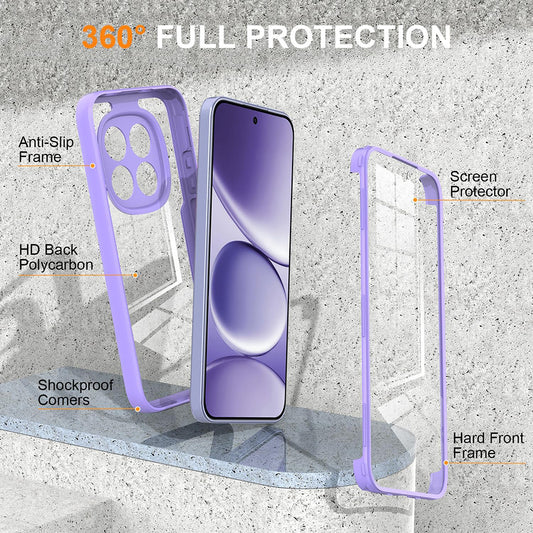 Etui na Xiaomi Poco X8 Pro, Techsuit, ColorVerse 360, Fioletowy