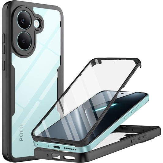 Etui do Xiaomi Poco X8 Pro, Techsuit, ColorVerse 360, Czarna