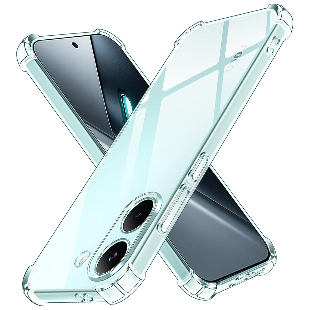 Etui na Xiaomi Poco X8 Pro, Techsuit, Shockproof Clear, Przezroczyste