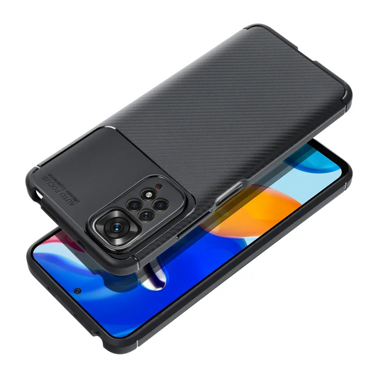 Etui do Xiaomi Redmi Note 13 5G, OEM, Carbon Premium, Czarny