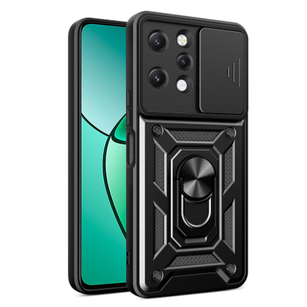 Etui do Xiaomi Redmi 12 5G / 12, Techsuit, CamShield, czarne