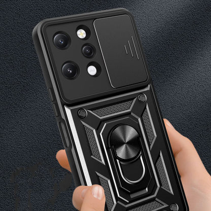 Etui do Xiaomi Redmi 12 5G / 12, Techsuit, CamShield, czarne