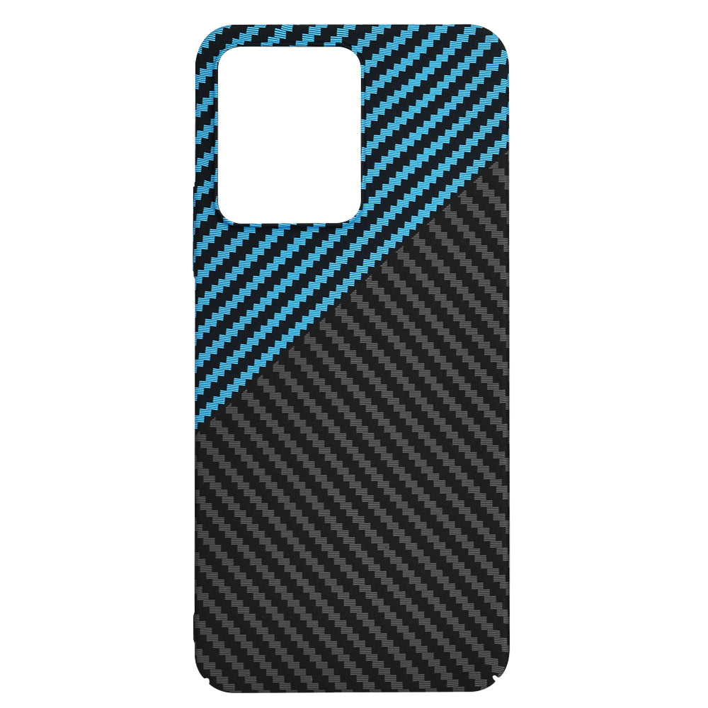 Etui na Xiaomi Redmi 13C 5G / 13C / Poco C65, Techsuit, Carbonite FiberShell, Czarny Bleu