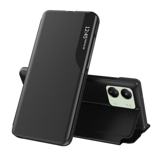 Etui na Xiaomi Redmi 13C 5G / 13C / Poco C65, Techsuit, eFold, czarne