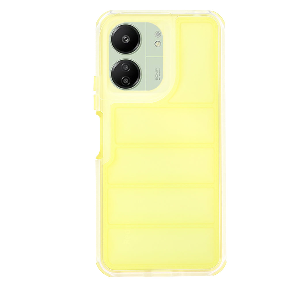 Case for Xiaomi Redmi 13C 5G / 13C / Poco C65, Techsuit, Wave Shield, Yellow