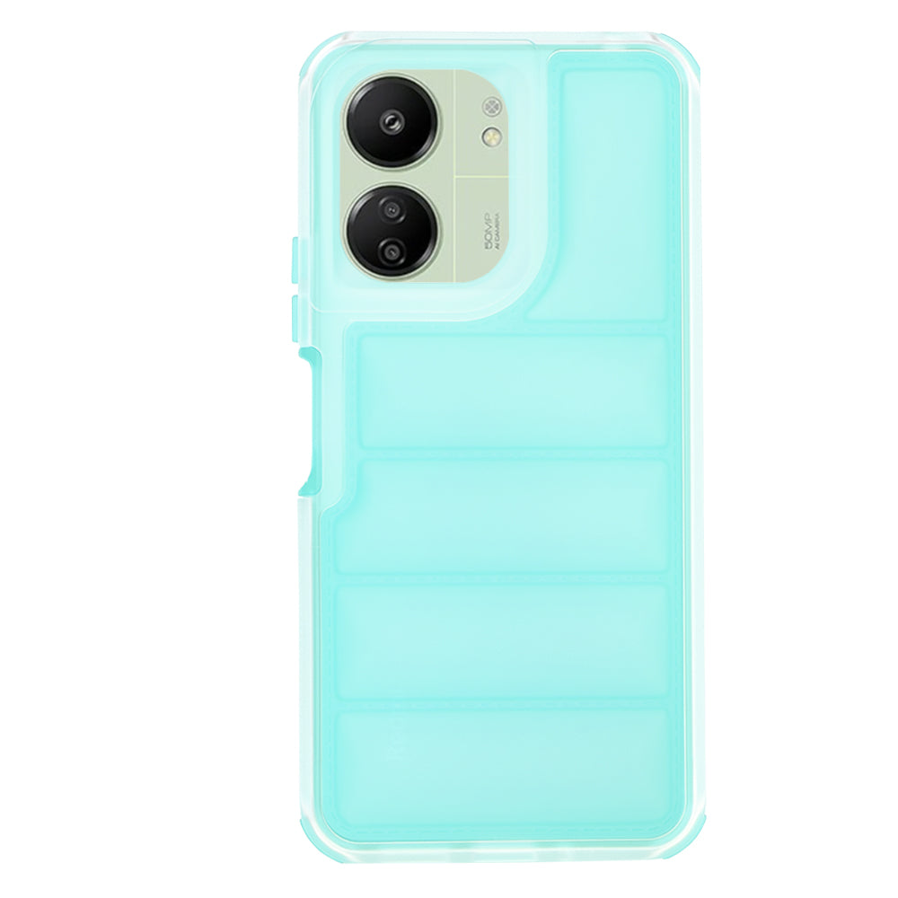 Etui na Xiaomi Redmi 13C 5G / 13C / Poco C65, Techsuit, Wave Shield, Turkusowy