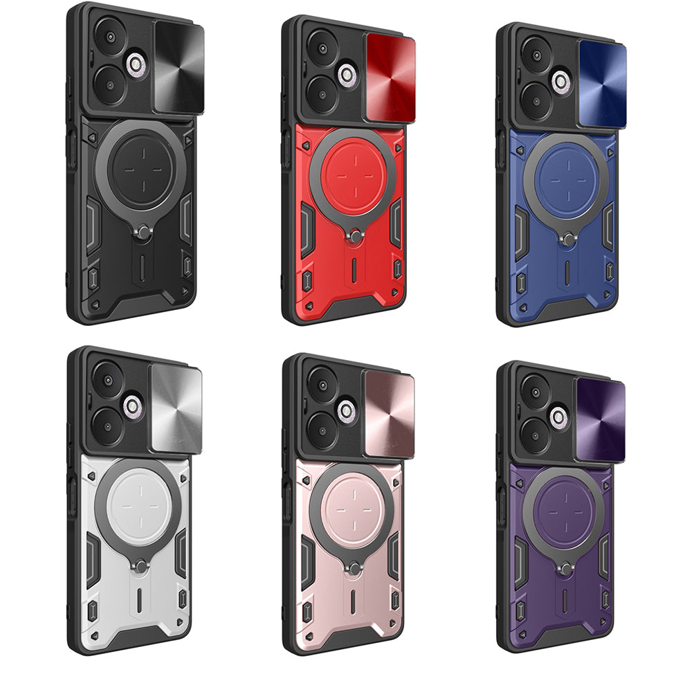 Case for Xiaomi Redmi 13C 5G, Techsuit, CamGuard Pro, Purple