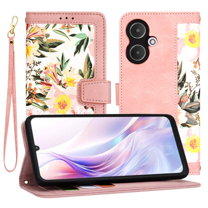Etui na Xiaomi Redmi 13C 5G, Techsuit, FlipCraft, Różowe