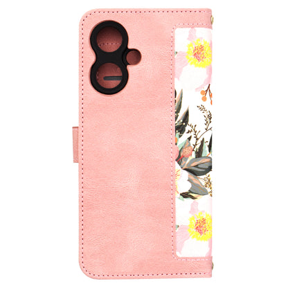 Etui na Xiaomi Redmi 13C 5G, Techsuit, FlipCraft, Różowe