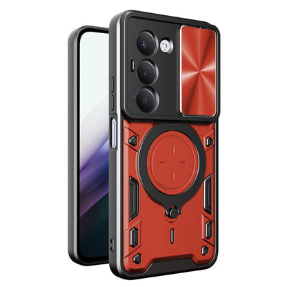 Etui na Xiaomi Redmi 15 5G / 15 4G, Techsuit, CamGuard Pro, Czerwone