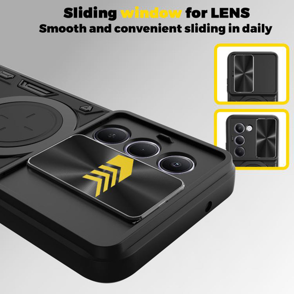 Etui na Xiaomi Redmi 15 5G / 15 4G, Techsuit, CamGuard Pro, Różowy