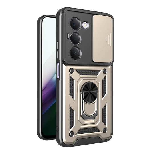 Etui do Xiaomi Redmi 15 5G / 15 4G, Techsuit, CamShield, Złote