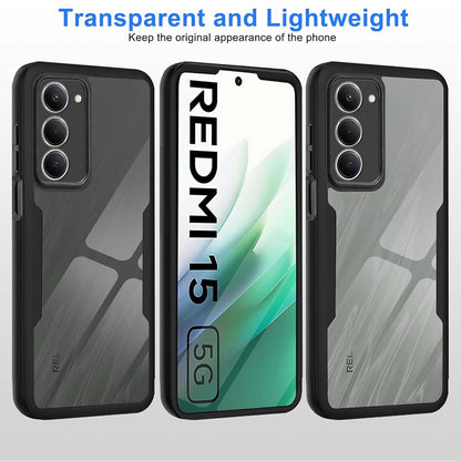 Etui do Xiaomi Redmi 15 5G / 15 4G, Techsuit, ColorVerse 360, Czarny