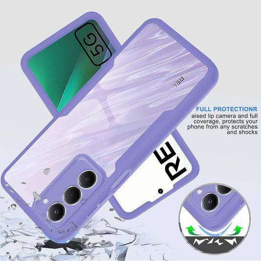 Etui na Xiaomi Redmi 15 5G / 15 4G, Techsuit, ColorVerse 360, Różowe