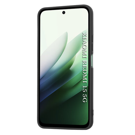 Etui na Xiaomi Redmi 15 5G / 15 4G, Techsuit, SoftFlex, Czarny