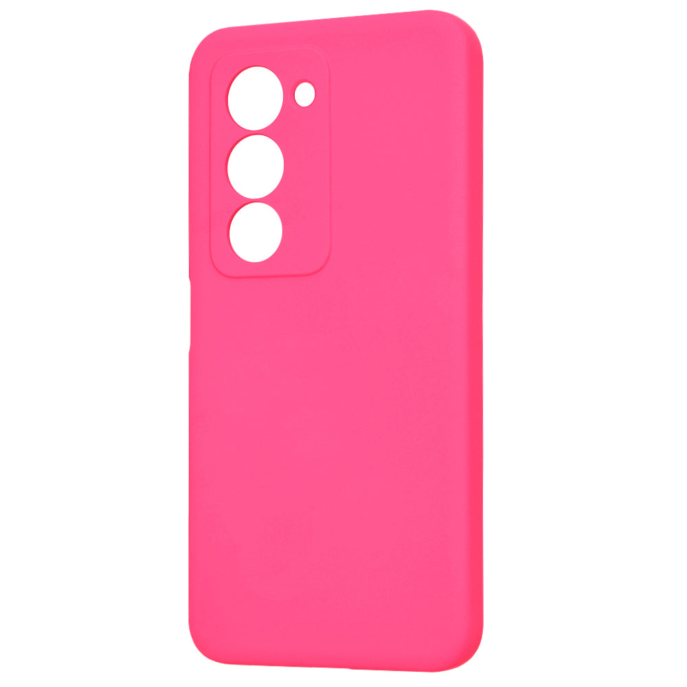 Etui na Xiaomi Redmi 15 5G / 15 4G, Techsuit, SoftFlex, Ciemnoróżowy