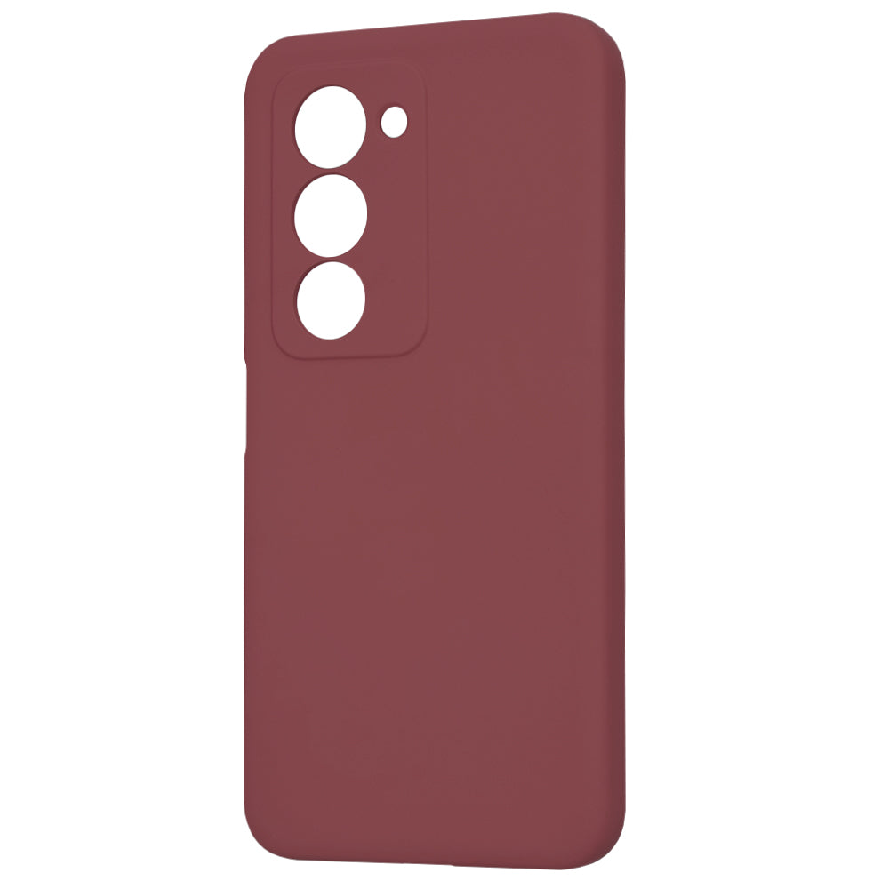 Etui na Xiaomi Redmi 15 5G / 15 4G, Techsuit, SoftFlex, Wiśniowy