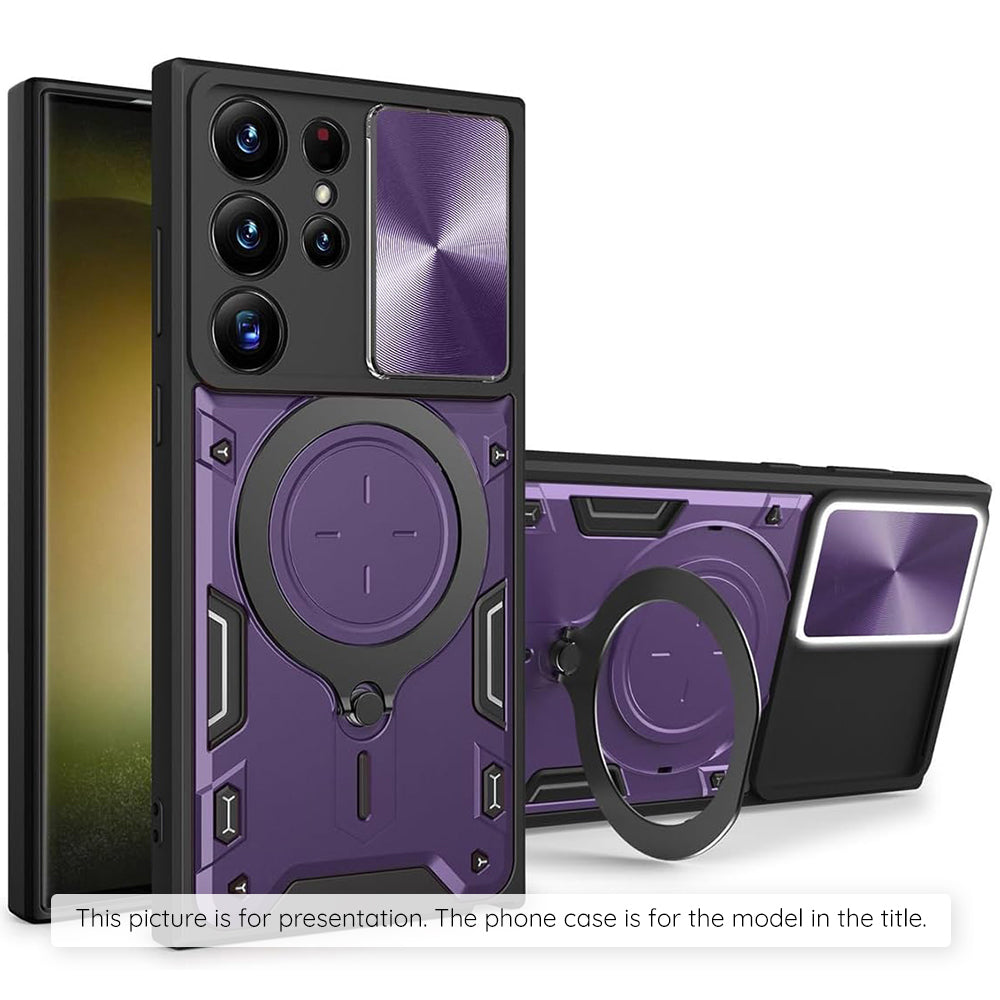 Case for Xiaomi Redmi 15C 5G / 15C 4G, Techsuit, CamGuard Pro, Purple