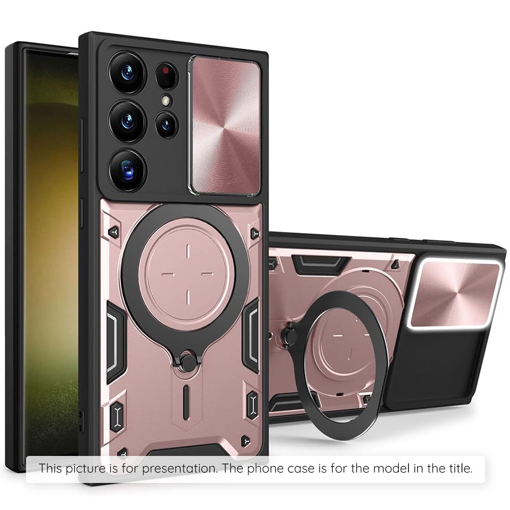 Etui na Xiaomi Redmi 15C 5G / 15C 4G, Techsuit, CamGuard Pro, Różowe