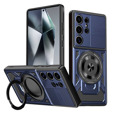 Etui na Xiaomi Redmi 15C 5G / 15C 4G, Techsuit, RuggedCam, Niebieskie