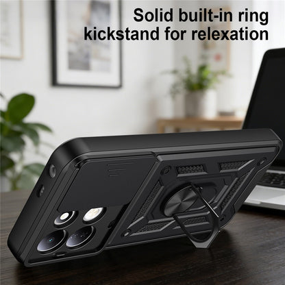 Etui do Xiaomi Redmi 17 5G / 17 4G, Techsuit, CamShield, Złote