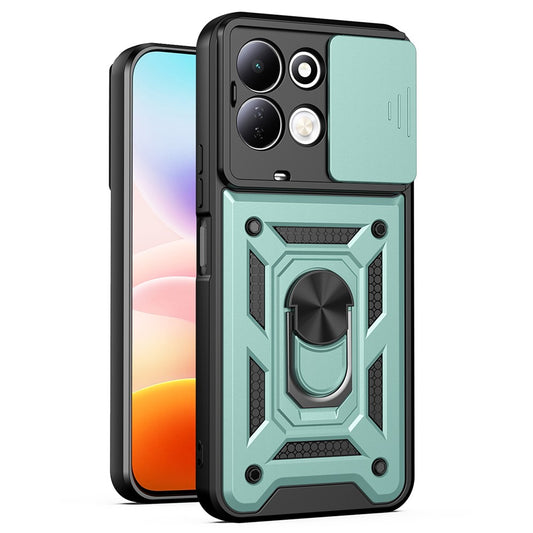 Etui na Xiaomi Redmi 17 5G / 17 4G, Techsuit, CamShield, Zielony