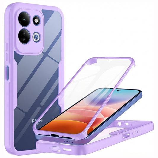 Etui do Xiaomi Redmi 17 5G / 17 4G, Techsuit, ColorVerse 360, fioletowe