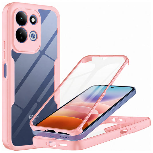 Etui do Xiaomi Redmi 17 5G / 17 4G, Techsuit, ColorVerse 360, różowe