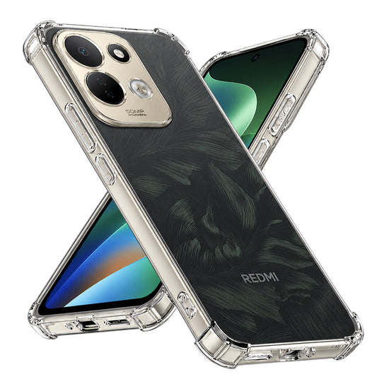 Etui do Xiaomi Redmi 17 5G / 17 4G, Techsuit, Shockproof Clear, przezroczyste