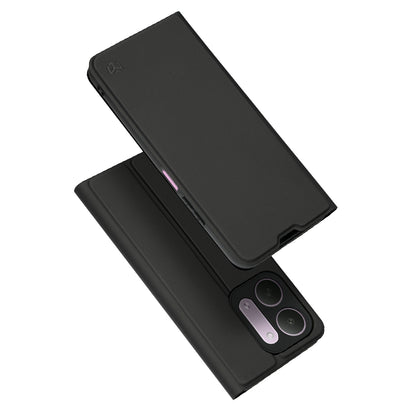 Etui na Xiaomi Redmi 17C 5G, Techsuit, Magskin Book, czarne