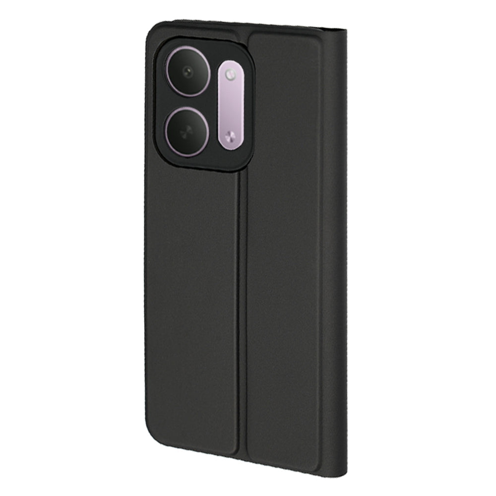 Etui na Xiaomi Redmi 17C 5G, Techsuit, Magskin Book, czarne