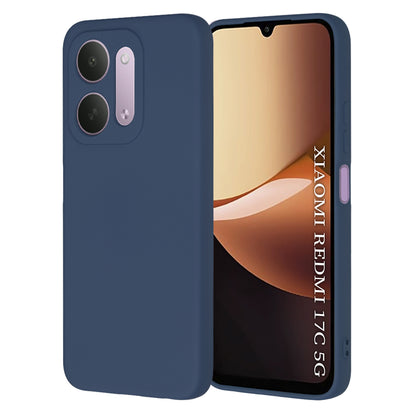 Etui do Xiaomi Redmi 17C 5G, Techsuit, SoftFlex, granatowy