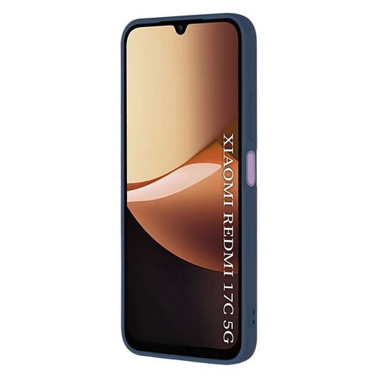 Etui do Xiaomi Redmi 17C 5G, Techsuit, SoftFlex, granatowy