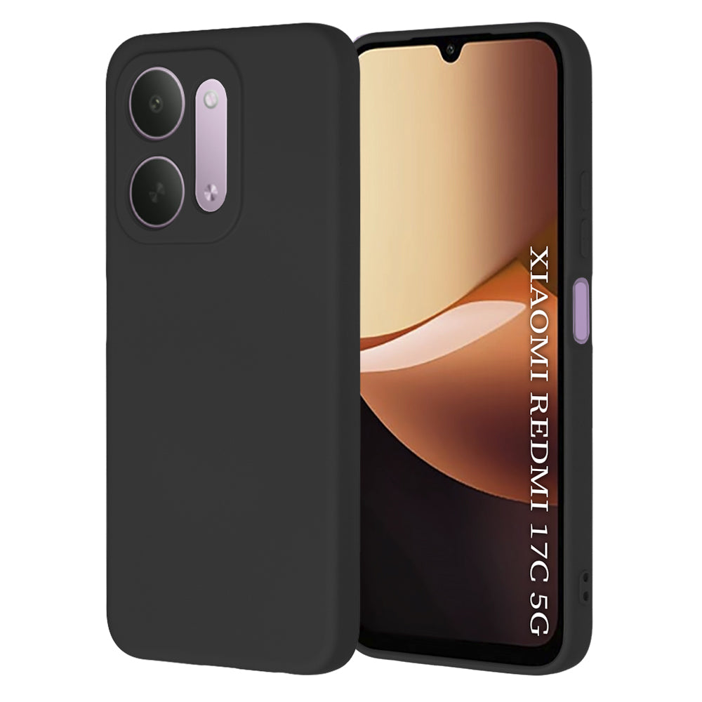 Etui do Xiaomi Redmi 17C 5G, Techsuit, SoftFlex, czarne