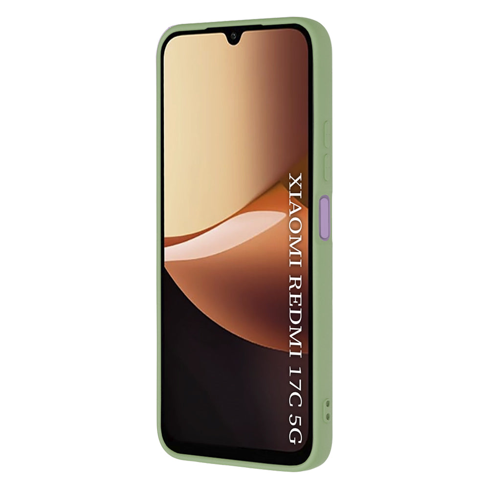 Etui do Xiaomi Redmi 17C 5G, Techsuit, SoftFlex, jasnozielone