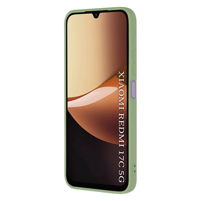 Etui do Xiaomi Redmi 17C 5G, Techsuit, SoftFlex, jasnozielone