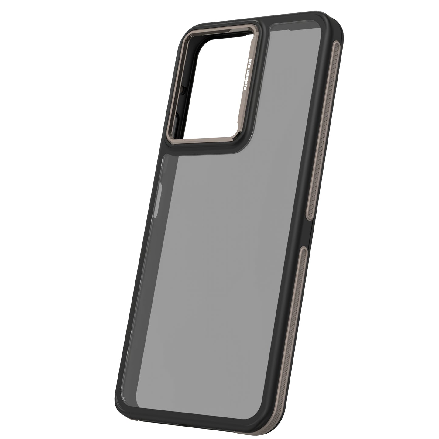 Etui do Xiaomi Poco M6 / Redmi 13C 5G, OEM, Crystal Black, Szary