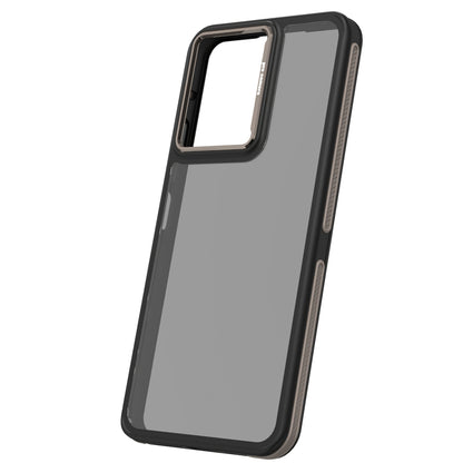 Etui do Xiaomi Poco M6 / Redmi 13C 5G, OEM, Crystal Black, Szary