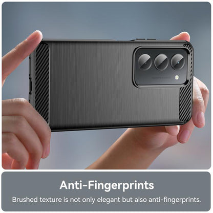 Etui do Xiaomi Redmi 15 5G / 15 4G, Techsuit, Carbon, Czarny