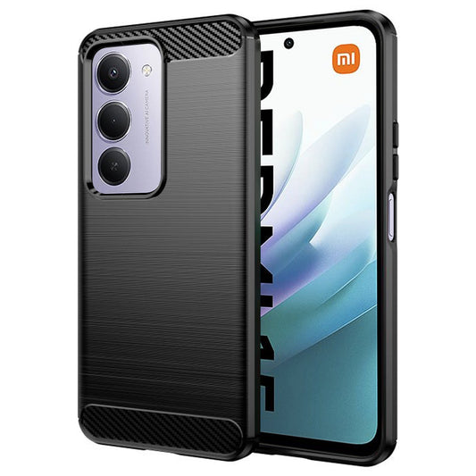 Etui do Xiaomi Redmi 15 5G / 15 4G, Techsuit, Carbon, Czarny